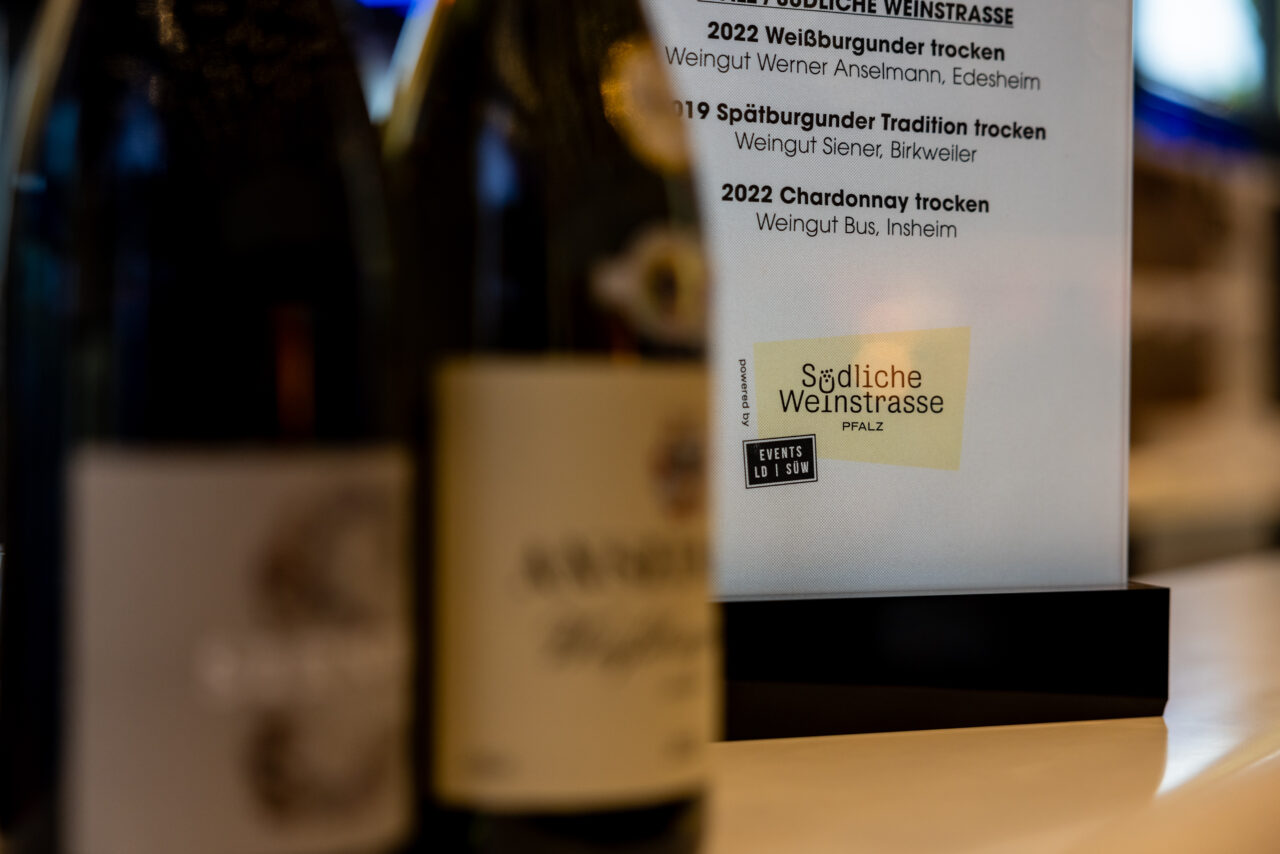 Weinauswahl beim Radio Regenbogen Award