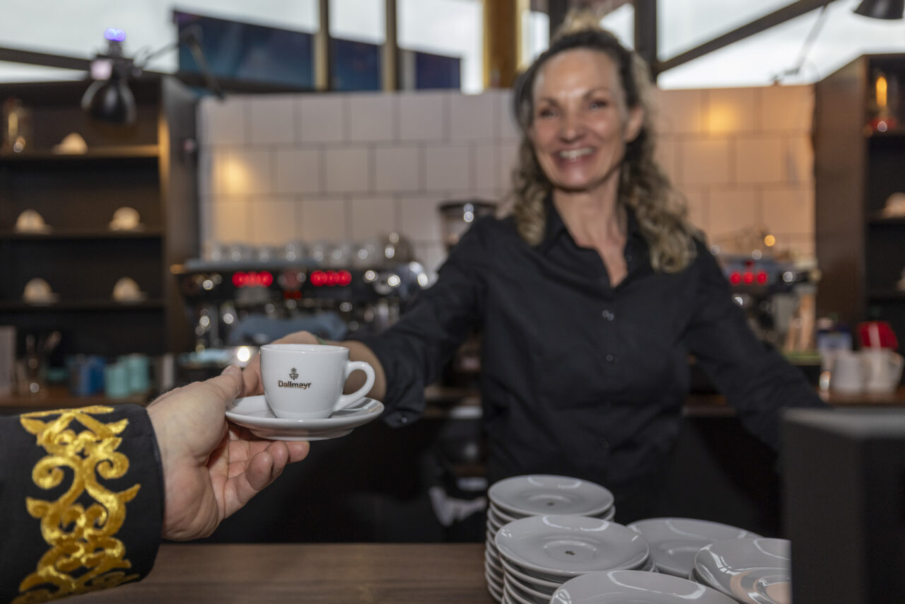 Kaffeestation beim Radio Regenbogen Award